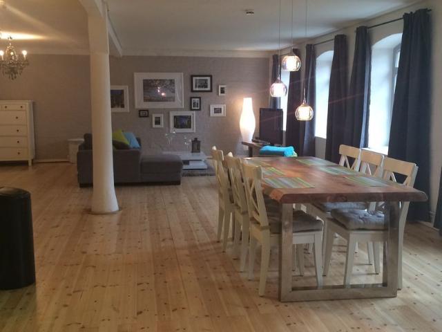 Nice 3,5 room loft with a Kitchen in St Georg