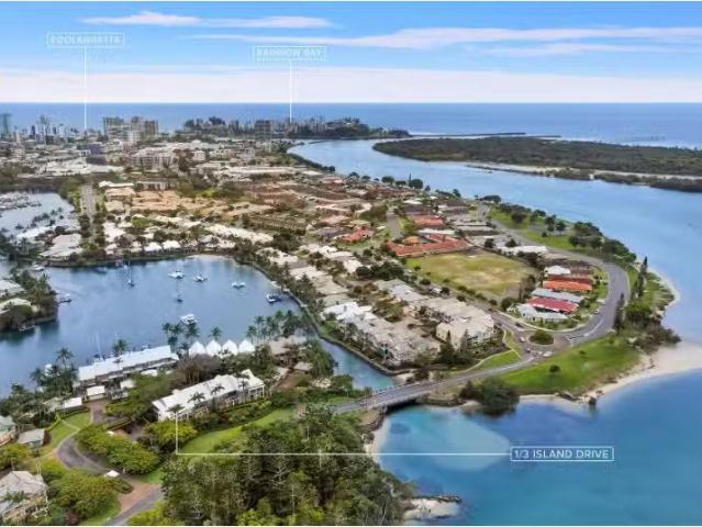 New 3 BR 1/3 Island Drive, Tweed Heads Apartment for rent Lis.