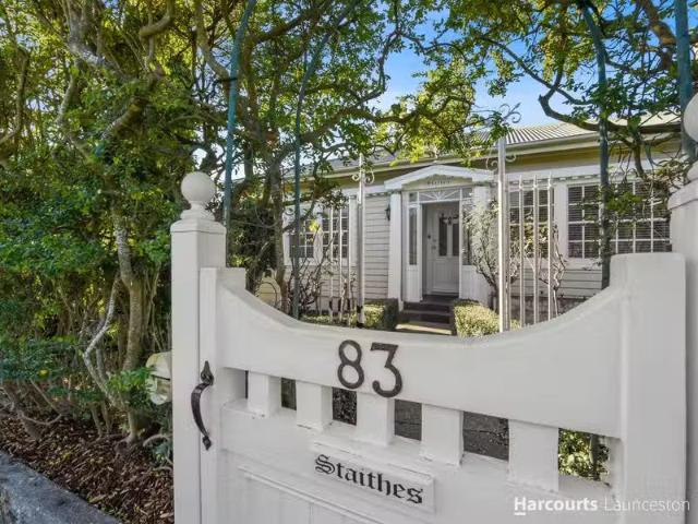 Charming 83 Olive Street, NEWSTEAD, TAS 7250 House for Rent