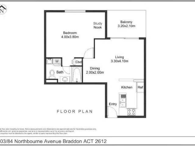 New 903/84 Northbourne Avenue, BRADDON Apartment for rent Lis.