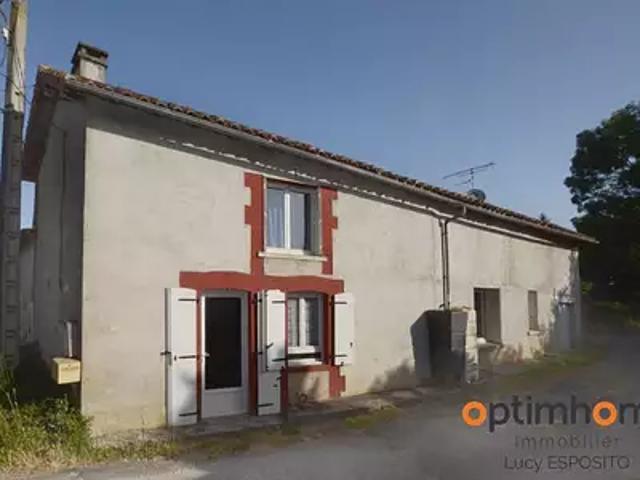 Nieuil 16270 Achat / Vente maison 4 pièces t4