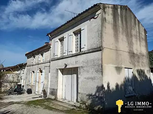 Nieul le Virouil 17150 Achat / Vente maison 8 pièces t8