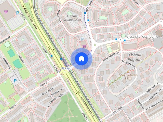 NIEUMEBLOWANA Kawalerka z dużym tarasem