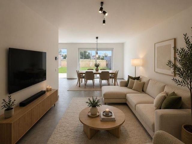 Nieuwbouwwoning met 3 Slaapkamers in Koolskamp!