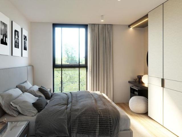 Nieuwbouwwoning met 4 slp, tuin en autostaanplaats in het Edward Poppe Woonpark voor 1.195 EUR/mmnd