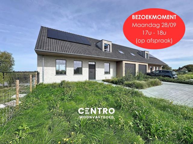 Nieuwbouwwoning met 4 slpks, 2 badks en een FANTASTISCH P.