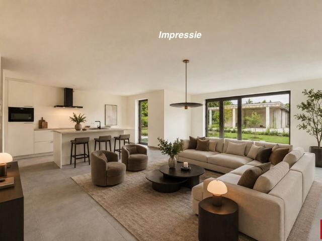 Nieuwbouw gelijkvloers appartement met tuin en terras