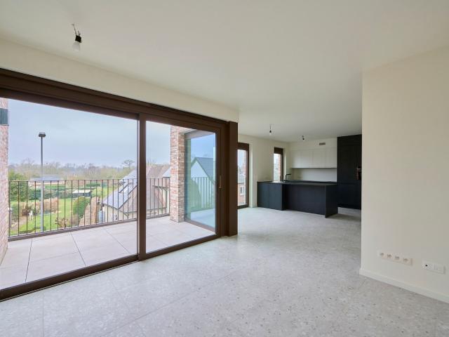 Nieuwbouwappartement met 1 slaapkamer en ruim terras