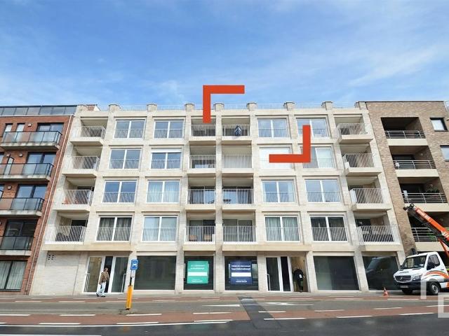 Nieuwbouwappartement met 2 slaapkamers en carport