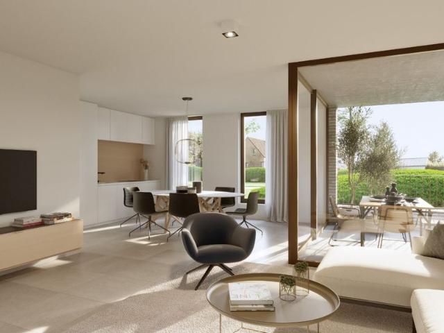 Nieuwbouwappartement met terras in het centrum te Lommel