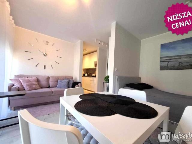 Apartament 27,36m² z tarasem i ogródkiem, blisko plaży
