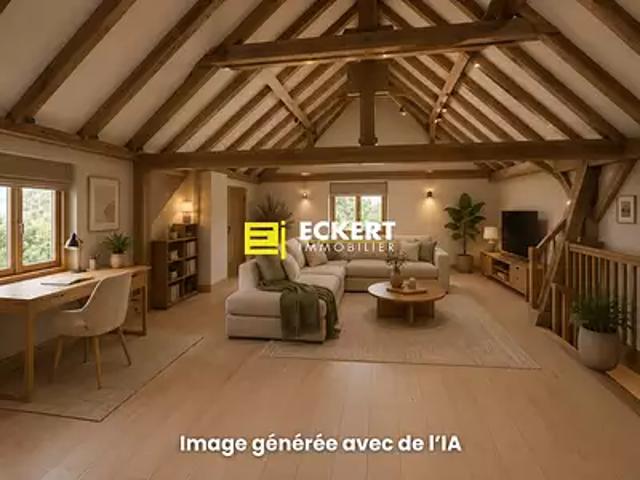 Niederhaslach 67280 Achat / Vente maison 5 pièces t5 parking