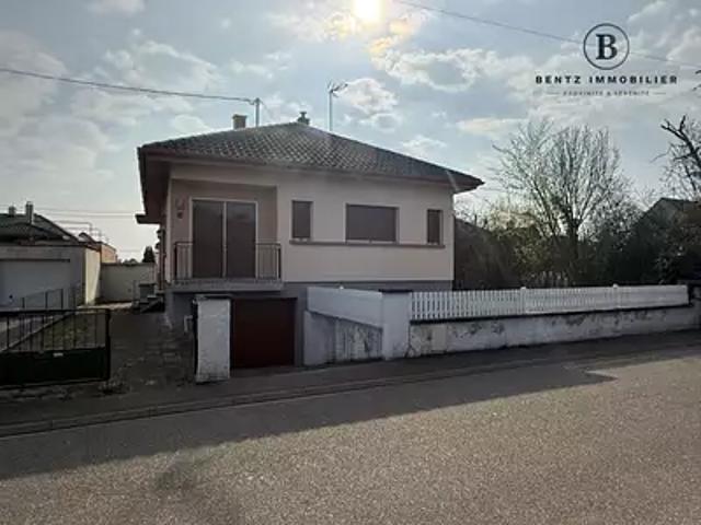 Niederhausbergen 67207 Achat / Vente maison 3 pièces t3 terrasse parking