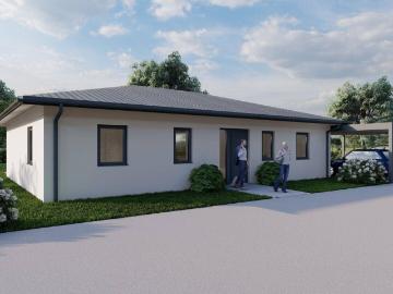 Niedrig Energie Bungalow individuell planbar Lehm für Ihre Wohngesundheit! Keine Anzahlung!