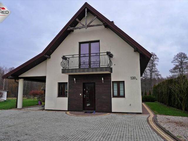 Do sprzedania elegancki dom 95 m² z garażem i działką 30 ar