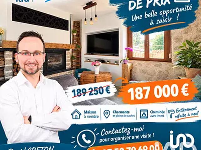 Nielles lès Bléquin 62380 Achat / Vente maison 5 pièces t5 terrasse