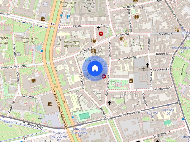 Niepowtarzalny penthouse w centrum Krakowa | 3 pok | taras