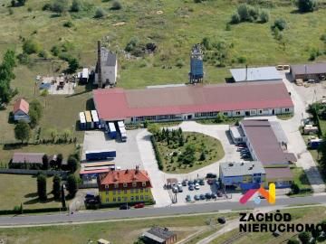 Nieruchomość usługowo produkcyjna 4750 m2 w Cybince