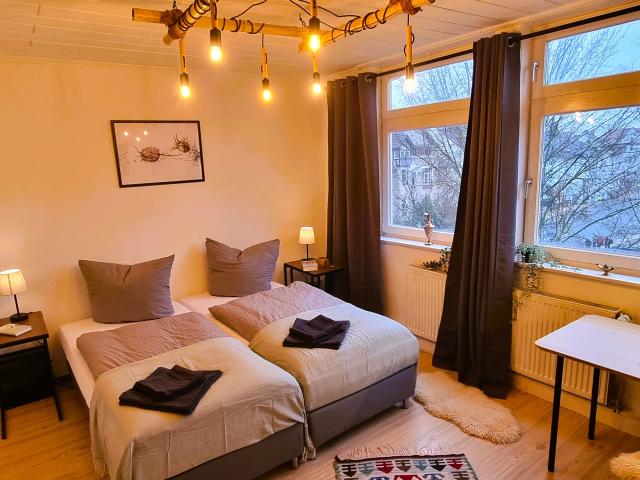 Nigella Apartment directly at Celle main station for 6 people with free parking Fully equipped kitchen Elite Standard❤