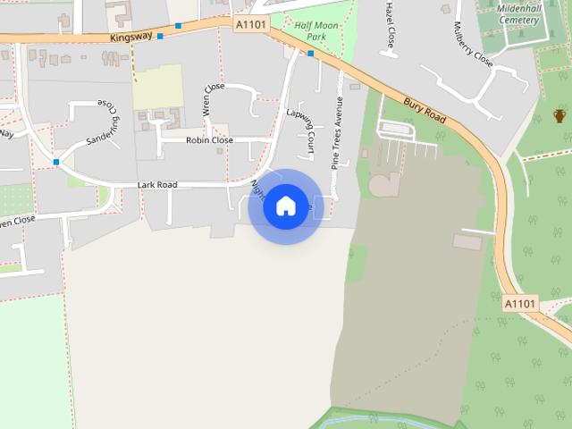 Nightingale Close, Mildenhall, Bury St. Edmunds, Suffolk, IP28