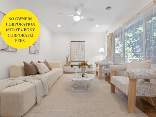 No Body Corporation fees | 300m to Burwood One & Burwood East Primary