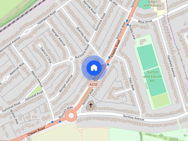 Nonsuch Walk, Cheam, Sutton
