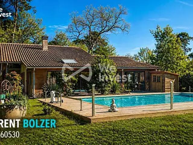 Noaillan 33730 Achat / Vente maison 10 pièces t10 piscine terrasse