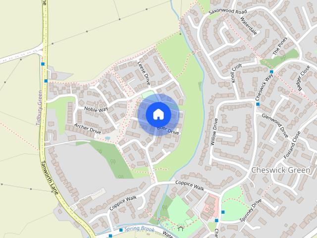 Noble Way, Cheswick Green, Solihull, West Midlands, B90