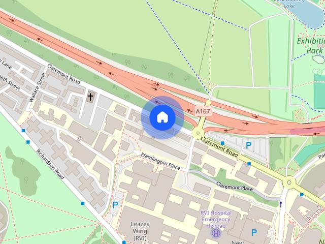 North Terrace, Spital Tongues, Newcastle Upon Tyne, NE2