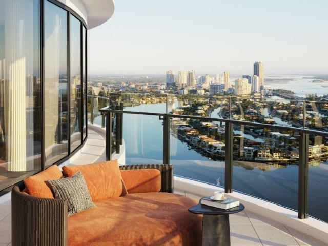 North West Corner Large 2 Bed Apartment with Ocean, River and Hinterland View