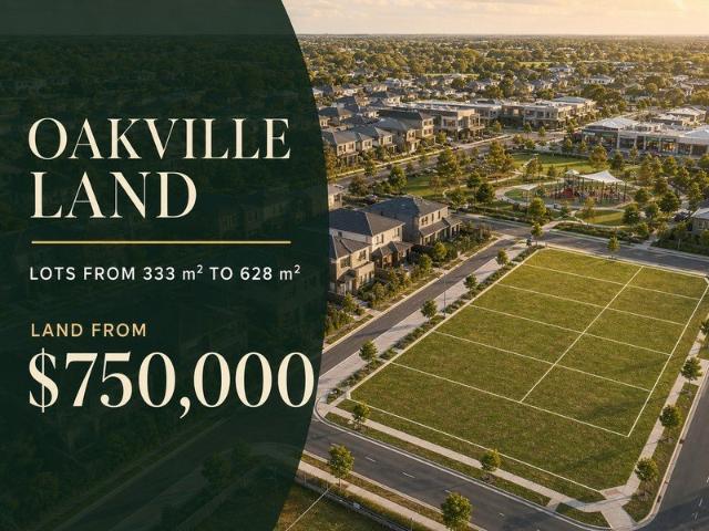 North West Sydney's Best Kept Secret Oakville Land from $750,000