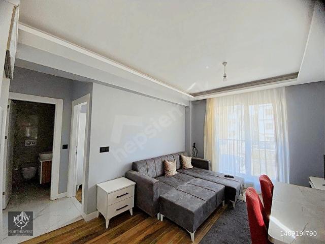 North&West'den İncekte BULVARA 50m EŞYALI YIsıtmalı 1+1 DAİRE