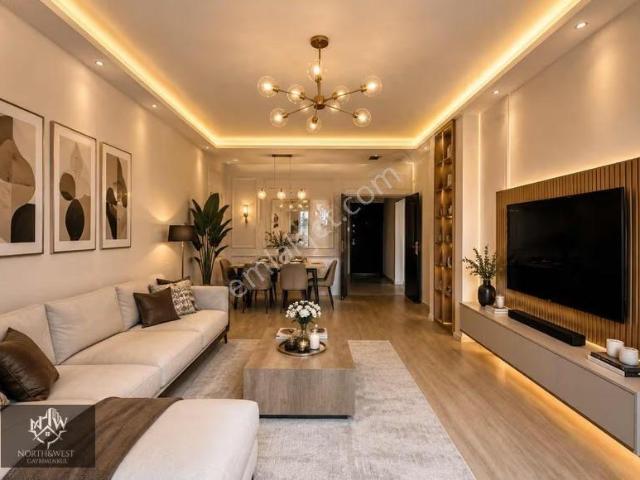 North&west'ten Tulumtaş'ta Kiralık Ara Kat 3+1, Bağımsız Mutfak