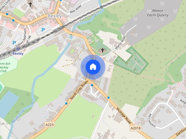 North Cray Road, Bexley Village, Kent, DA5