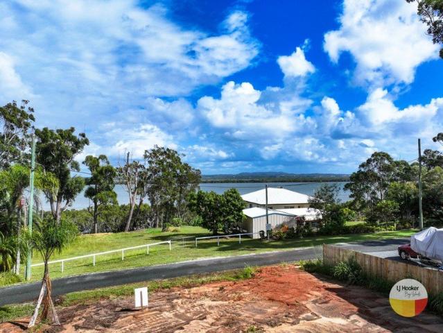 NORTH END, CLEARED, ELEVATED WITH STUNNING WATER VIEWS!