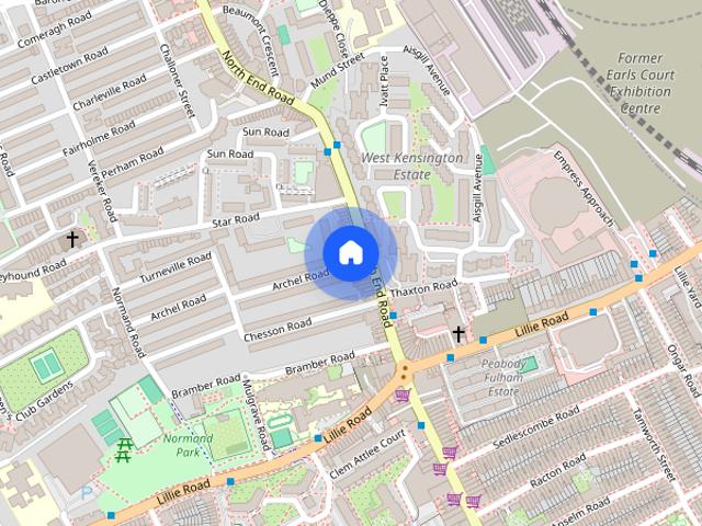 North End Road, West Kensington