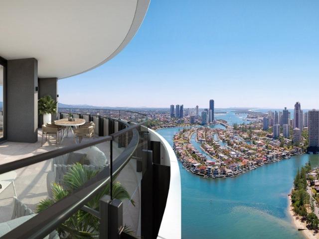 North Facing 3 Bed Corner Apartment with River and Ocean Panoramic Views