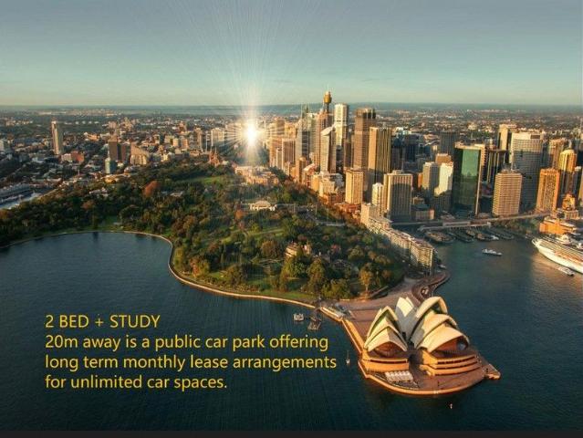 NORTH FACING 2 BED WITH STUDY ROOM DIRECT WITH HYDE PARK VIEW IN SYDNEY