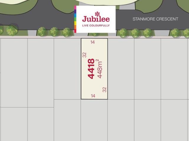North Facing 448m2 Homesite with 14m Frontage in Jubilee