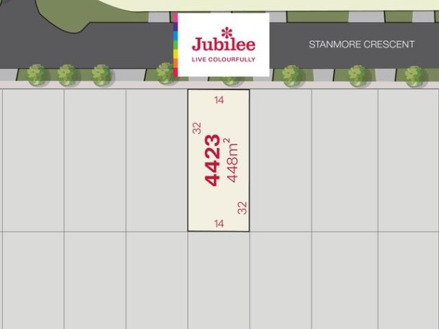 North Facing 448m Homesite with 14m Frontage in Jubilee