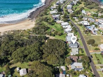 North Facing Coastal Classic with Ocean Views & Direct Beach Access