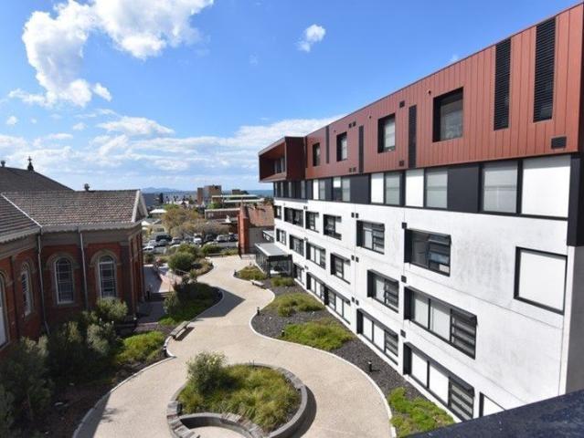 North Facing Apartment with Bay Glimpses