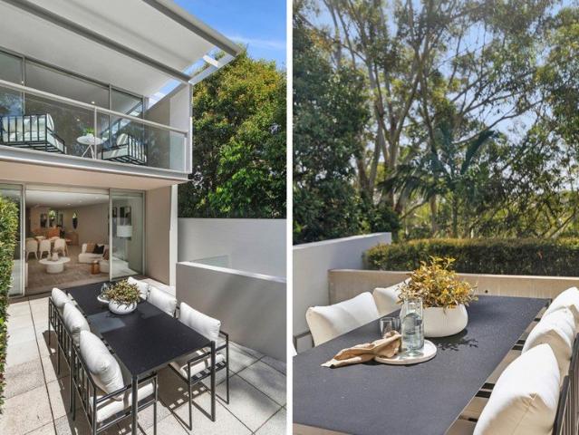 North facing architectural residence with bushland outlooks