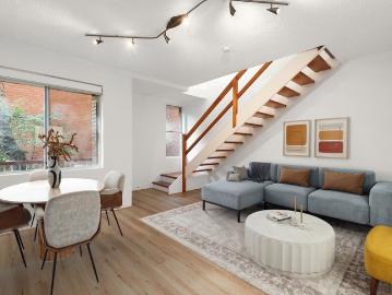 North Facing Dual Level Apartment of Convenience