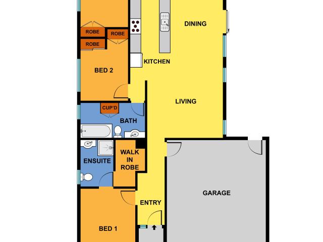 NORTH FACING FAMILY HOME!