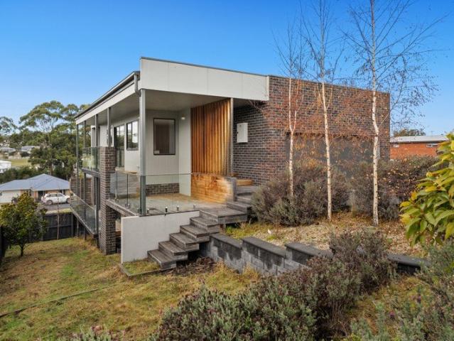 North facing family home with views
