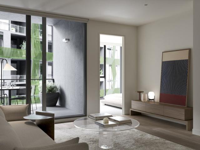 North facing one bedroom with views never to be built out