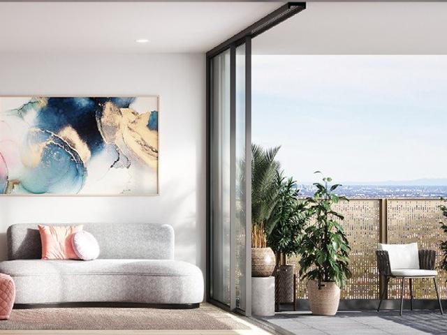 North facing oversized 2 bedroom apartment in boutique development