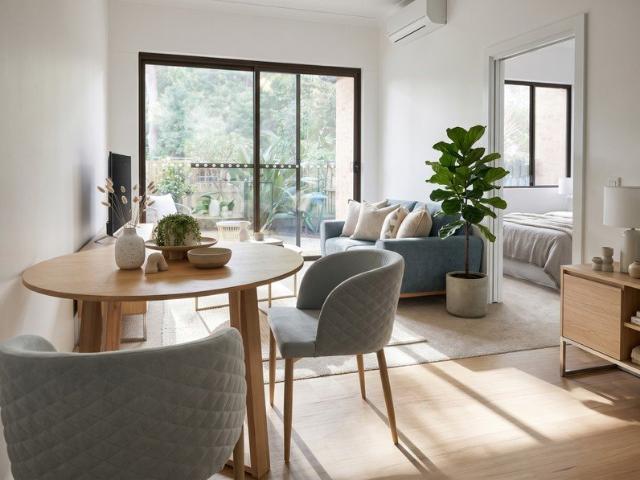 North facing, stunning one bedroom apartment