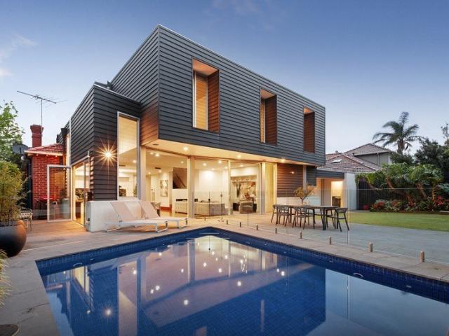 North facing poolside family haven